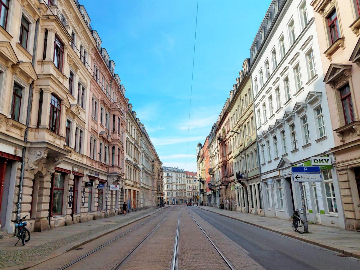 5 Min Zur Elbe, Helle Geraeumige 2-Raum-Whg, Neustadt, Top Lage Dresden Ngoại thất bức ảnh